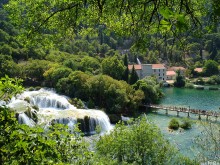 fotografie przyrody, zdjcia wakacyjne, krajobraz, park narodowy krka, wodospady krka, przyroda, chorwacja, woda, wodospad, fotografia krajobrazowa, fotografia przyrody - Krk - Chorwacja