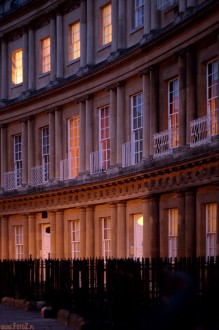 Baht, Somerset, architektura, zabytki, styl georgiaski - The Royal Crescent