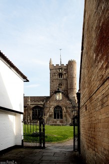 Devizes, Wiltshire, Anglia, angielska Architektura, koci, katedra - St John's Court