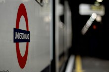 Londyn, zabytki, architektura, undergroun, London tube - Metro-korytarz