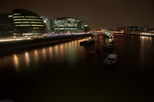 Londyn, zabytki, architektura, London, rzeka, zdjecia nocne Londynu - Tamiza