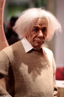 muzeum figur woskowych londyn, madame tussauds - london - Albert Einstein