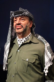 muzeum figur woskowych londyn, madame tussauds - london - Jaser Arafat