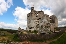 zamek Myszkowskich na Jurze, Mirowo - Zamek Mirw