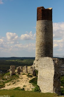 ruiny zamku w Olsztynie - Wiea