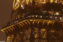 zblienie balkonu Eiffel Tower - Grny balkon na wiey Eiffel