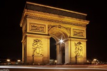 zdjcie uku triumfalnego - uk Triumfalny w Paryu